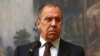 Russian Foreign Minister Sergei Lavrov speaks to reporters on March 13. "Russia is not guilty," he said.