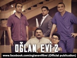 "Oğlan evi 2" filminin əsas aktyorları.