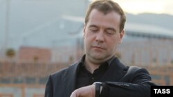 Russian Prime Minister Dmitry Medvedev