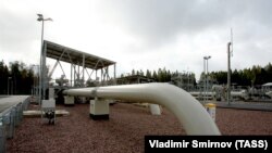 Conducta Nord Stream în regiunea Leningrad, Rusia