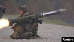 U.S. Javelin launchers and missiles could be heading to Ukraine.