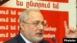 Armenia -- Vahan Hovannisian, a leader of the Armenian Revolutionary Federation party.