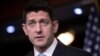 Speaker of the House Paul Ryan responds to a question from the news media during a press conference 07 November 2017.