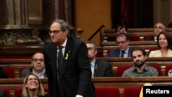 Жоаким Торра, новый глава правительства Каталонии. Барселона, 14 мая 2018 года.
