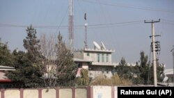 Clădirea televiziunii Shamshad, Kabul, 7 noiembrie 2017
