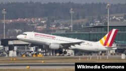 Një aeroplan Airbus A-320-200 i kompanisë Germanwings 