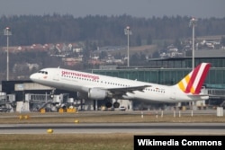 Самалёт Airbus А-320 нямецкай авіякампаніі Germanwings