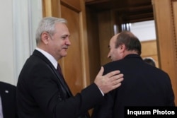 Liviu Dragnea, fostul lider PSD, și Tudorel Toader, fost ministru de Justiție, acum avocat al Elenei Udrea.