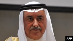 Saudi Arabian former Finance Minister Ibrahim Al-Assaf, now new foreign minister attends the Private Sector Middle East Conference in Riyadh on December 3, 2013.