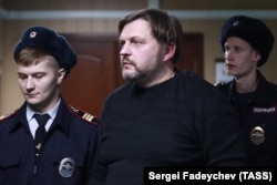 Бывший губернатор Кировской области Никита Белых в зале суда