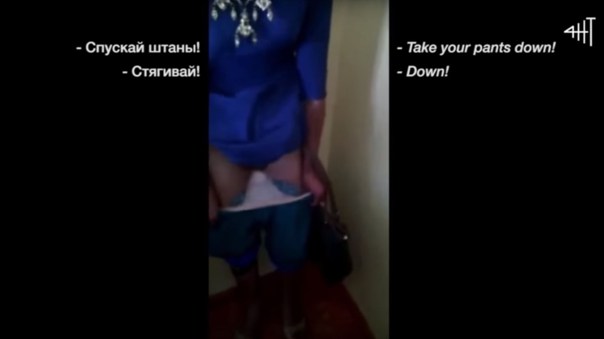 Video Appears To Show Turkmen Police Shaming Transgender Woman