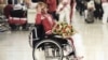 Российские паралимпийцы в аэропорту 