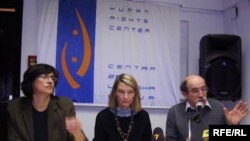 Katarina Kruhonja,Vesna Tršelič i Zoran Pusić, Foto: Enis Zebić