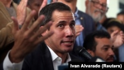 The United States and more than 50 governments recognize opposition leader Juan Guaido as interim president of the country.