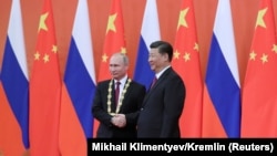 Встреча Владимира Путина и Си Цзиньпина. Пекин, 2018 год