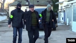 Задержание Леонида Пархоменко. Севастополь, ноябрь 2016 года