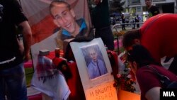 Архива: Навивачката група Комити, чиј член беше убиениот Никола Саздовски, организира протест за казнување на неговите убијци