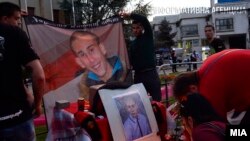 Архива: Навивачката група Комити, чиј член беше убиениот Никола Саздовски, организира протест за казнување на неговите убијци