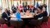 Рабочая сессия группы G7 в замке Эльмау. 7 июня