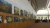 نمایشگاه آثار هنری شاگردان یک انستتیوت در هرات باز شد