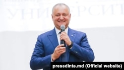 Igor Dodon la Universitatea din Bașkortostan