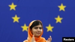 Pakistani education activist Malala Yousafzai 