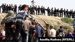 Sabirabadda aksiya. 10 aprel 2012 - Arxiv foto