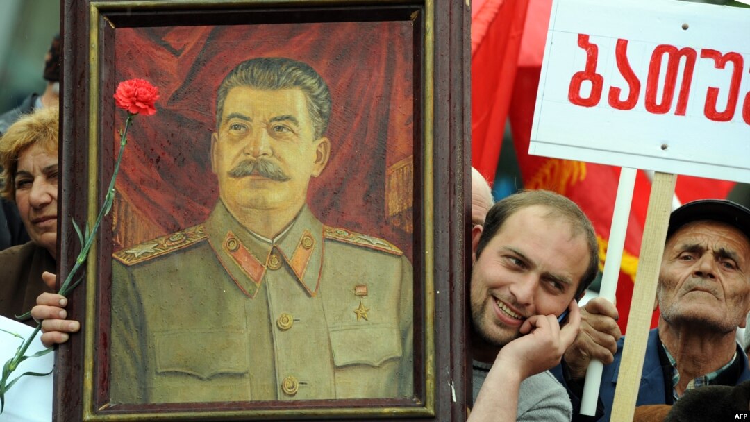 Gürcüstanda Joseph Stalin-i anırlar – 9 may 2015
