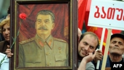 Gürcüstanda Joseph Stalin-i anırlar – 9 may 2015