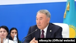 Нурсултан Назарбаев на форуме «Нур Отана». 22 августа 2019 года.