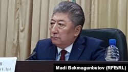 Мәжит Шайдаров, Астана медицина университетінің ректоры. Астана, 26 сәуір 2018 жыл.