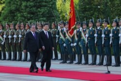 Președintele Chinei,Xi Jinping, Emomali Rahmon, Dușanbe, 15 Jun2019