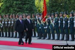 Președintele Chinei,Xi Jinping, Emomali Rahmon, Dușanbe, 15 Jun2019
