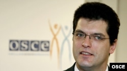 Greece -- Janez Lenarcic, director of the OSCE Office for Democratic Institutions and Human Rights, in Athens, 02Dec2009
