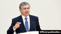 Президент Узбекистана Шавкат Мирзияев.