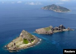 Острова Сенкаку в Восточно-Китайском море, предмет территориального спора между Китаем и Японией