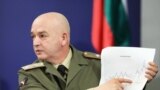 Generalul Vențislav Mutafciiski, șeful Statului major anticriză, prezintă situația testelor