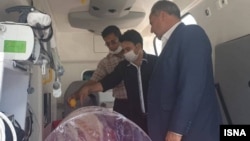 عکسی که خبرگزاری ایسنا از «درمان سرپایی مجروحان» منتشر کرده است