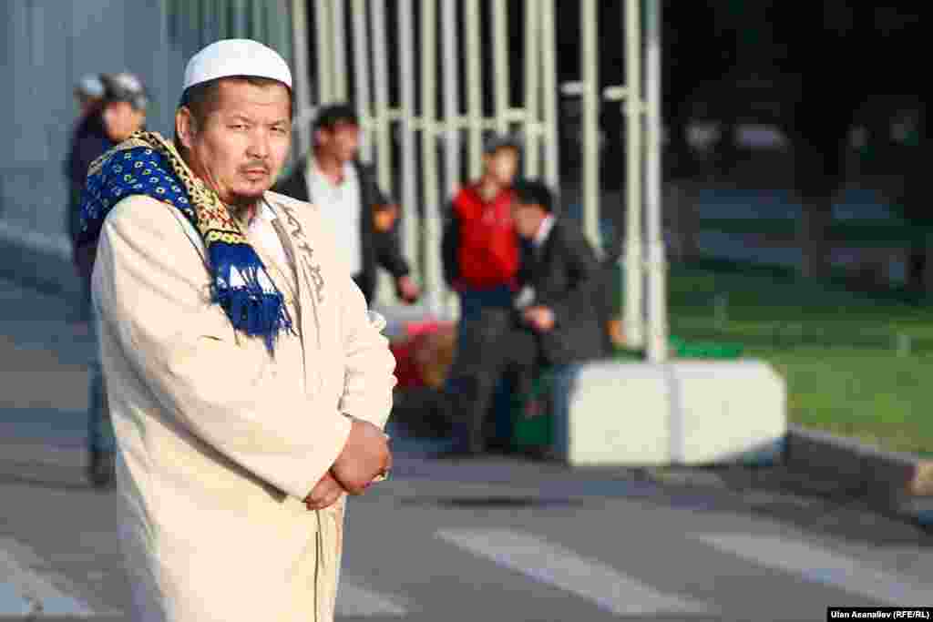 Ramadan namaz Bishkek Kyrgyzstan 29 July 2014 