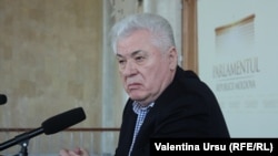 Moldova - Vladimir Voronin, communist leader, Chisinau, 28Feb2013