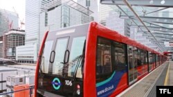 Хатти нави DLR дар Лондон