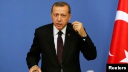 Turkey's Prime Minister Recep Tayyip Erdogan (file photo)