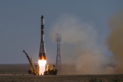 Запуск ракеты-носителя на космодроме Байконур. Иллюстративное фото.
