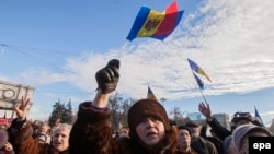 Proteste la Chișinău împotriva nominalizării lui Vlad Plahotniuc 