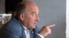 Историкът Андрей Юрганов. Книгата му, посветена на средновековната култура в Русия, беше забранена в московска библиотка.