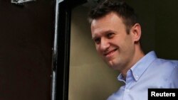 Российский оппозиционер Алексей Навальный.