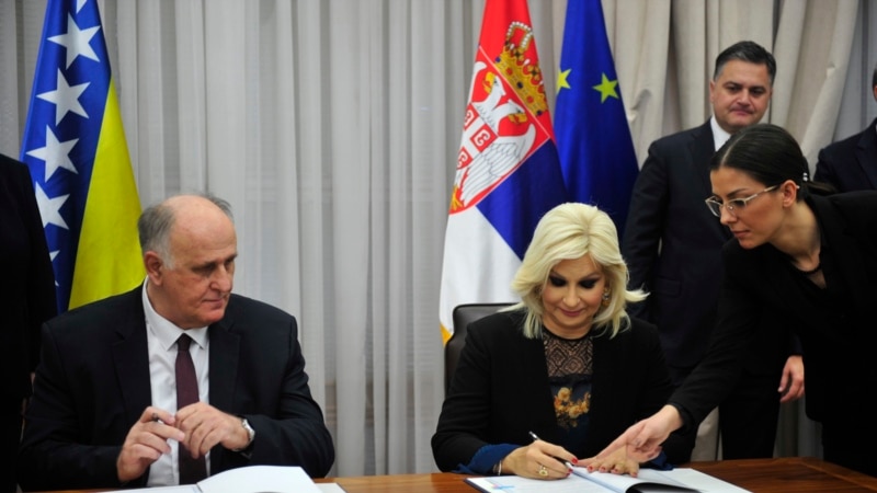 Potpisan sporazum o realizaciji autoputa Beograd-Sarajevo