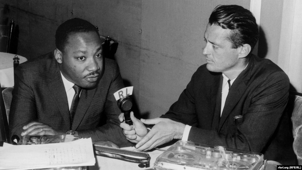 Radio Liberty editor Francis Ronalds interviews Martin Luther King Jr. about the ongoing fight for equal rights in America in 1966.