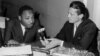 U.S. -- Radio Liberty Editor Francis Ronalds interviews U.S. civil rights leader Martin Luther King Jr. about the on going fight for equal rights in America in 1966.