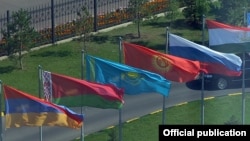 Флаги государств-членов ОДКБ.